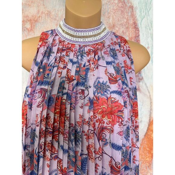 Anthropologie Pinnacle by Shruti Sancheti Printed Halter Maxi Dress - Picture 6 of 8